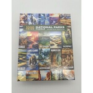 1000 Piece National Parks Puzzles for Adults - New